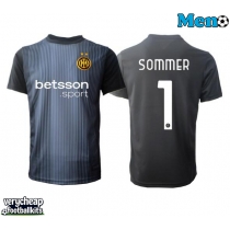 Inter Milan Yann Sommer #1 Goalkeeper Replica Home Shirt 2025-26 Short Sleeve
